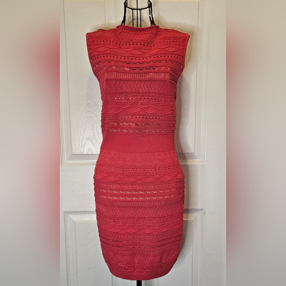 🌺BEBE Geometrical Design Pencil Dress